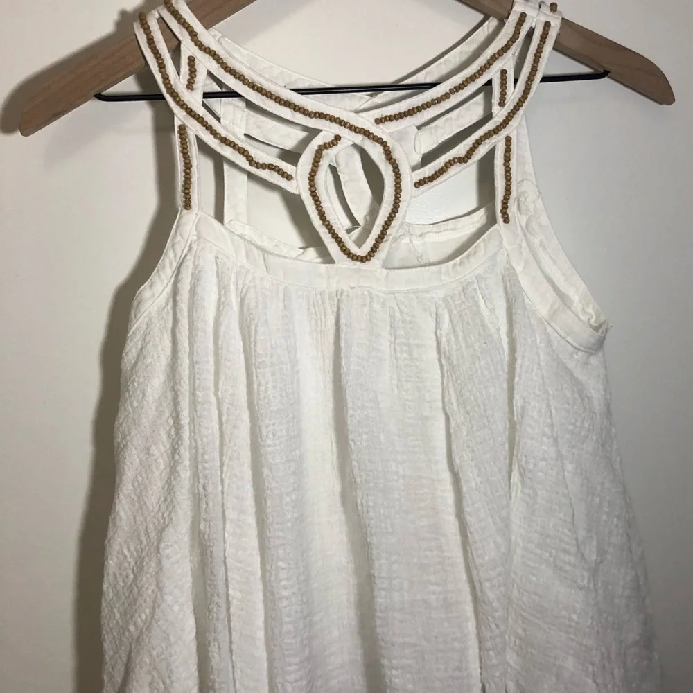 White tank top. From Altar’d State in size small. - Picture 2 of 4